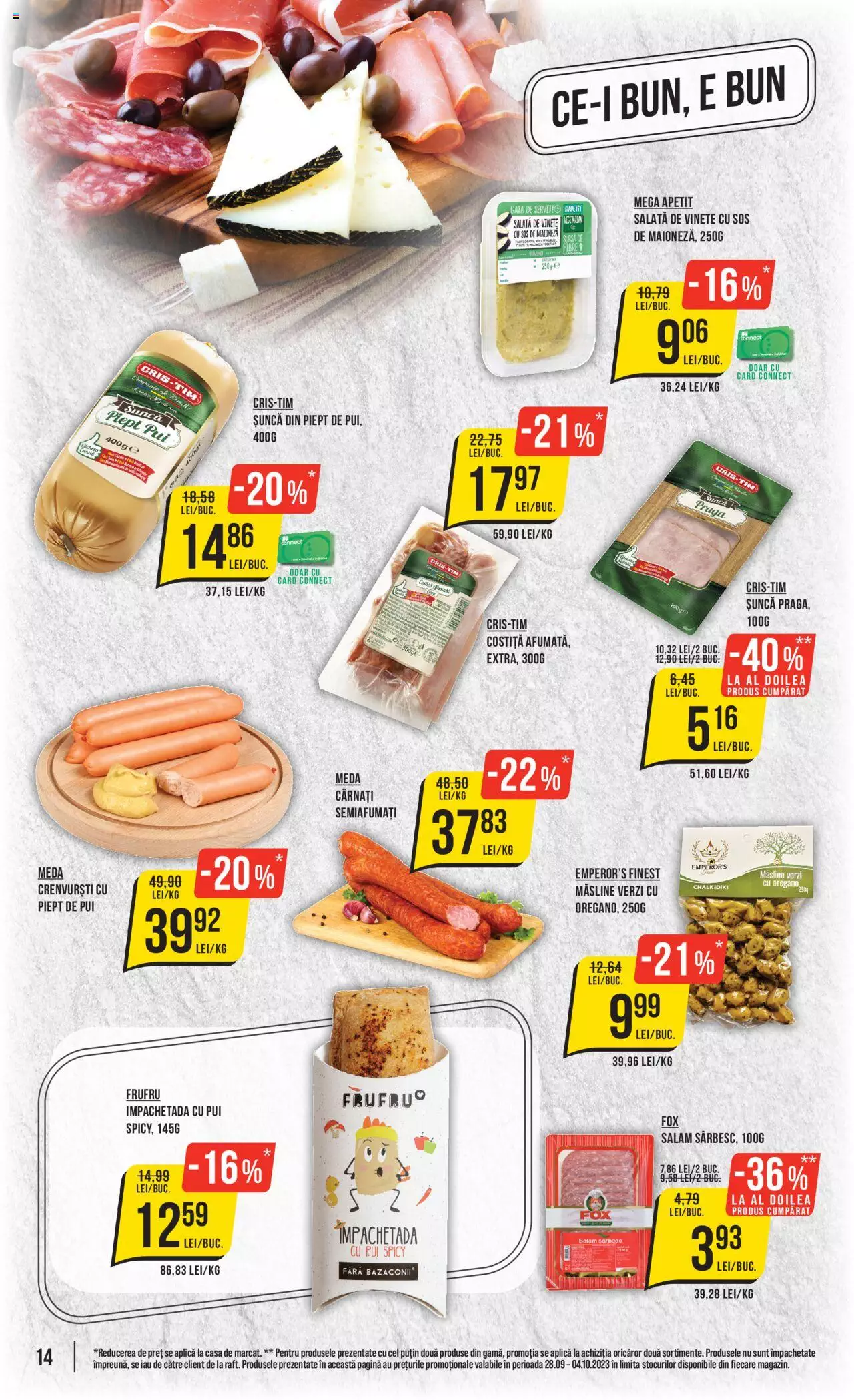 Catalog Mega Image 28 Septembrie - 4 Octombrie 2023 | Pagina 14