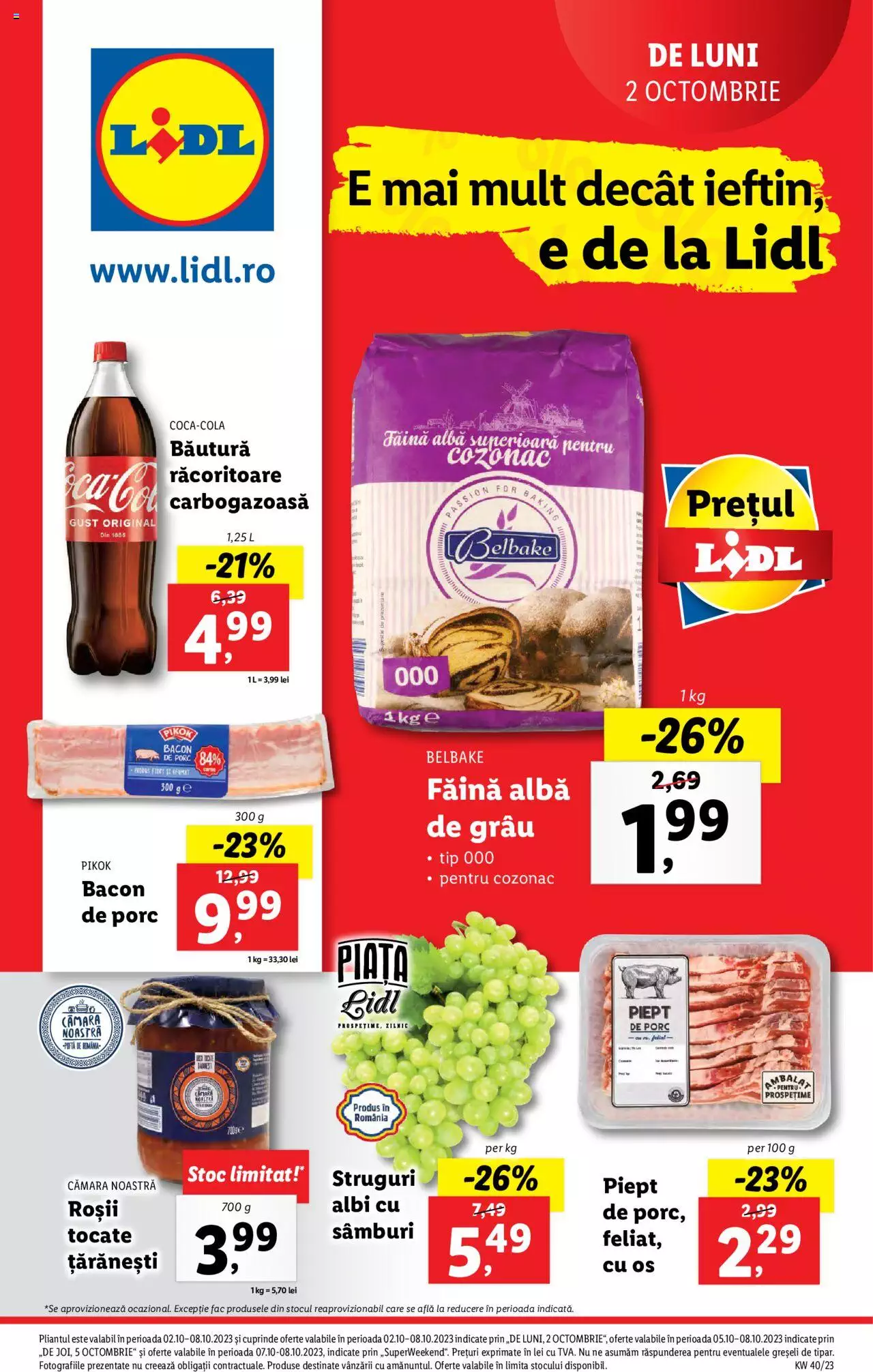 Catalog LIDL 2 - 8 Octombrie 2023 | Pagina 1