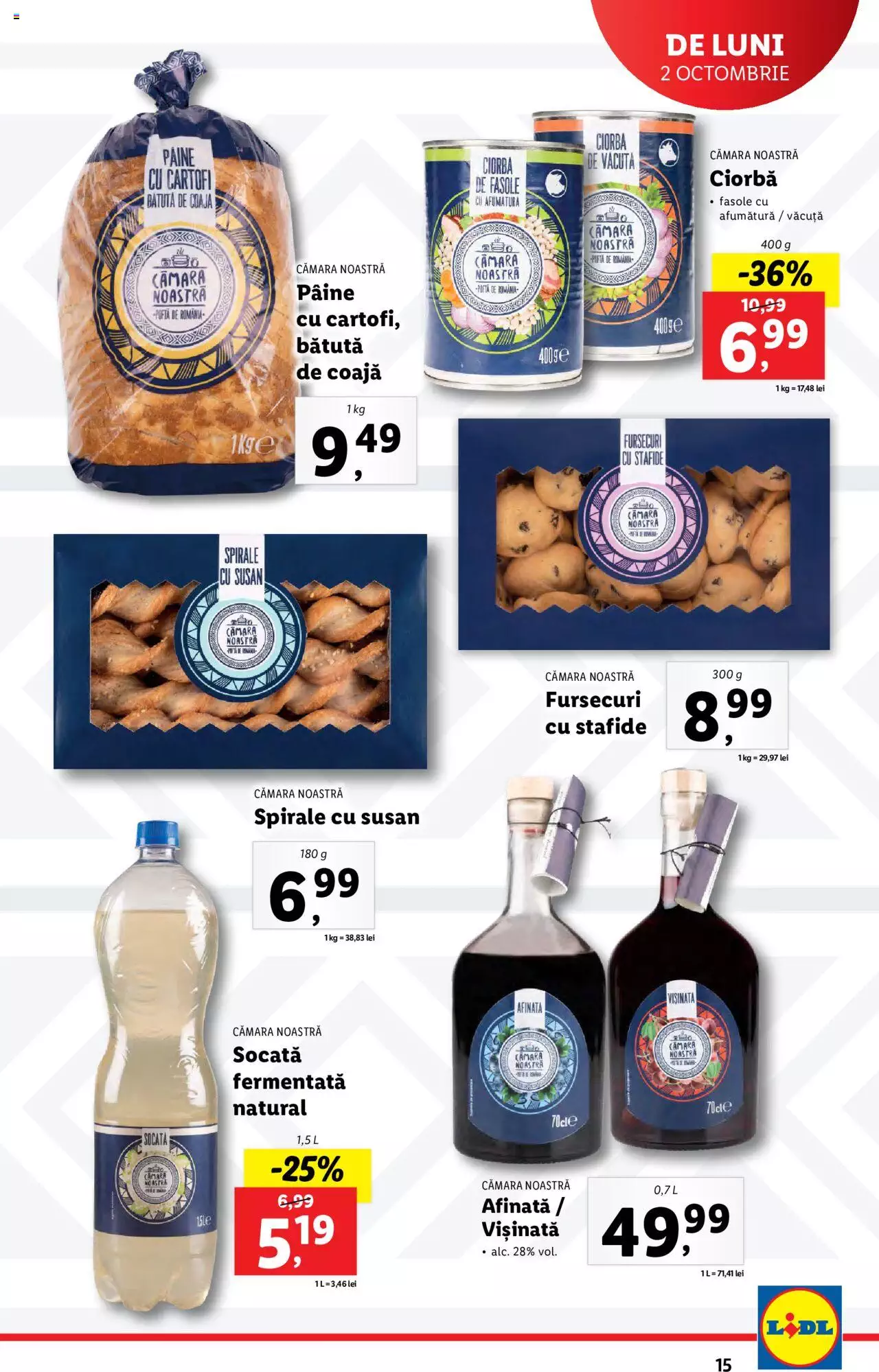 Catalog LIDL 2 - 8 Octombrie 2023 | Pagina 15