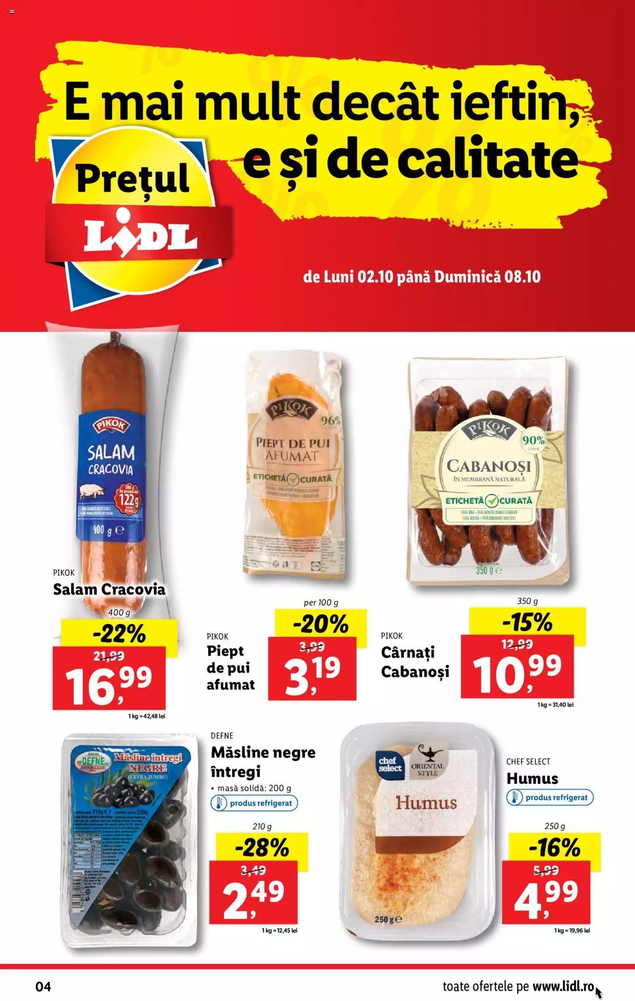 Catalog LIDL 2 - 8 Octombrie 2023 | Pagina 4