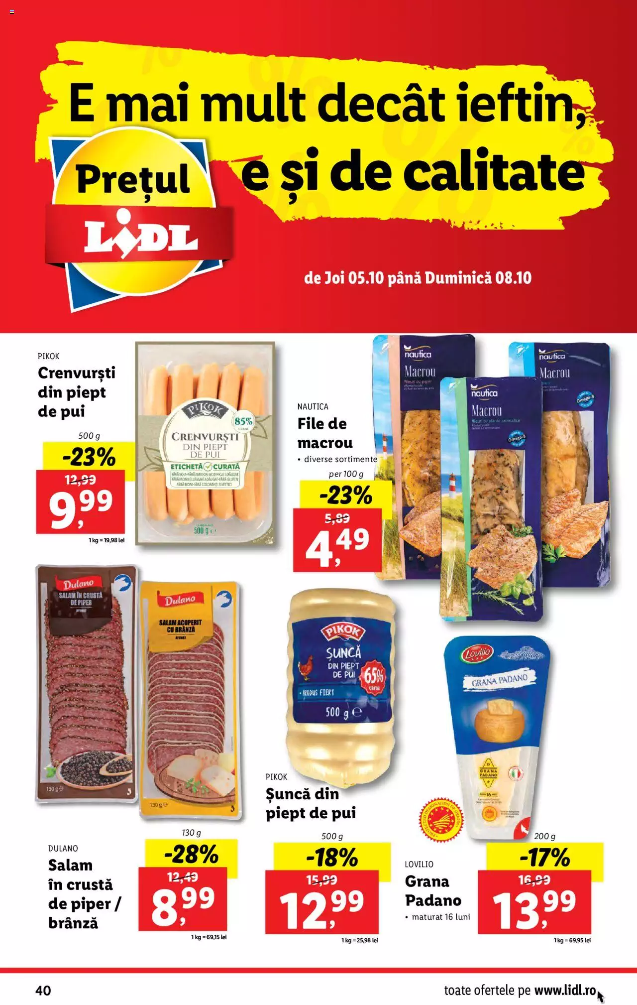 Catalog LIDL 2 - 8 Octombrie 2023 | Pagina 40