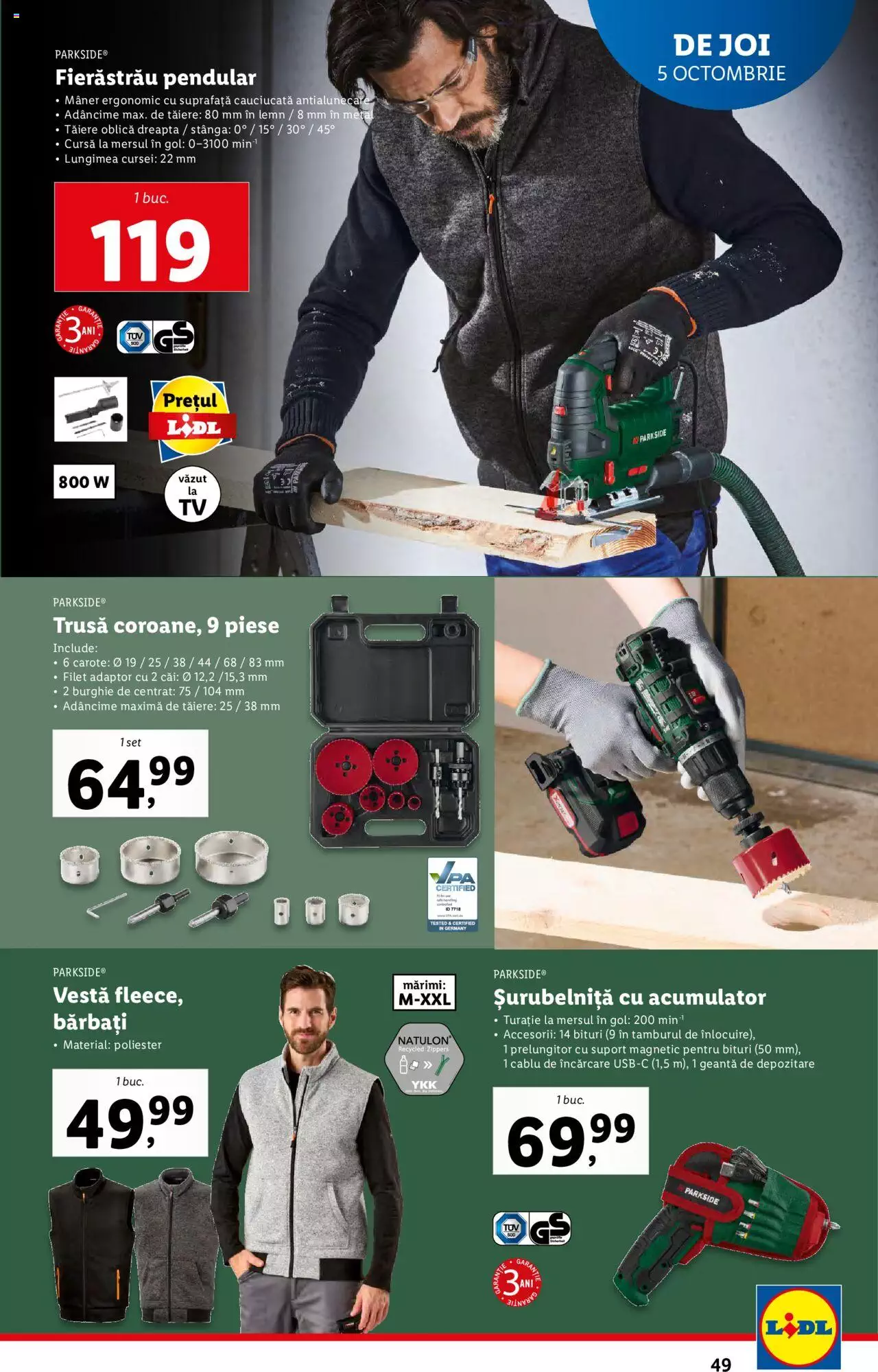 Catalog LIDL 2 - 8 Octombrie 2023 | Pagina 49