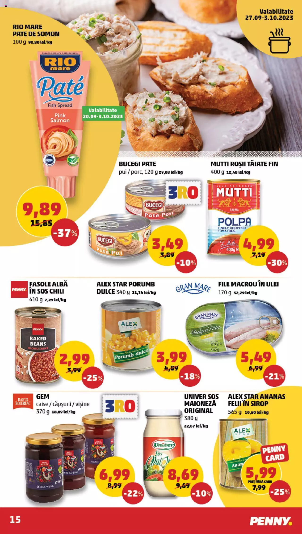 Catalog PENNY Market 27 Septembrie - 3 Octombrie 2023 | Pagina 15