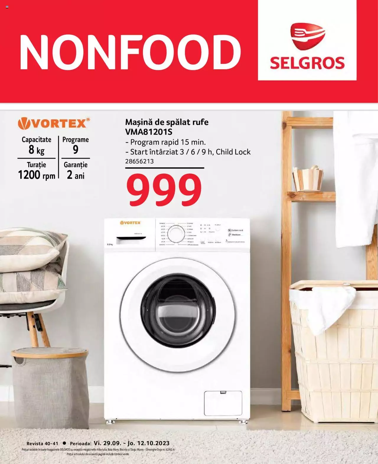 Catalog Selgros 29 Septembrie - 12 Octombrie 2023 | Pagina 1