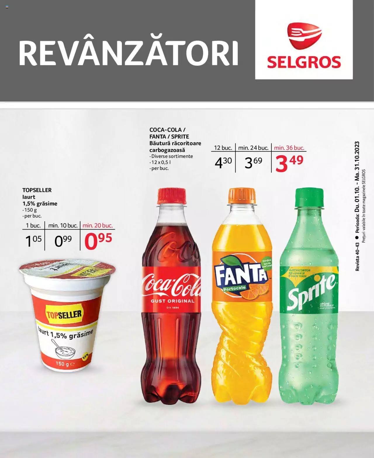 Catalog Selgros 1 - 31 Octombrie 2023 | Pagina 1