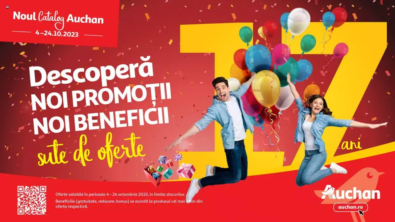 Catalog Auchan 4 - 24 Octombrie 2023 | Pagina 1