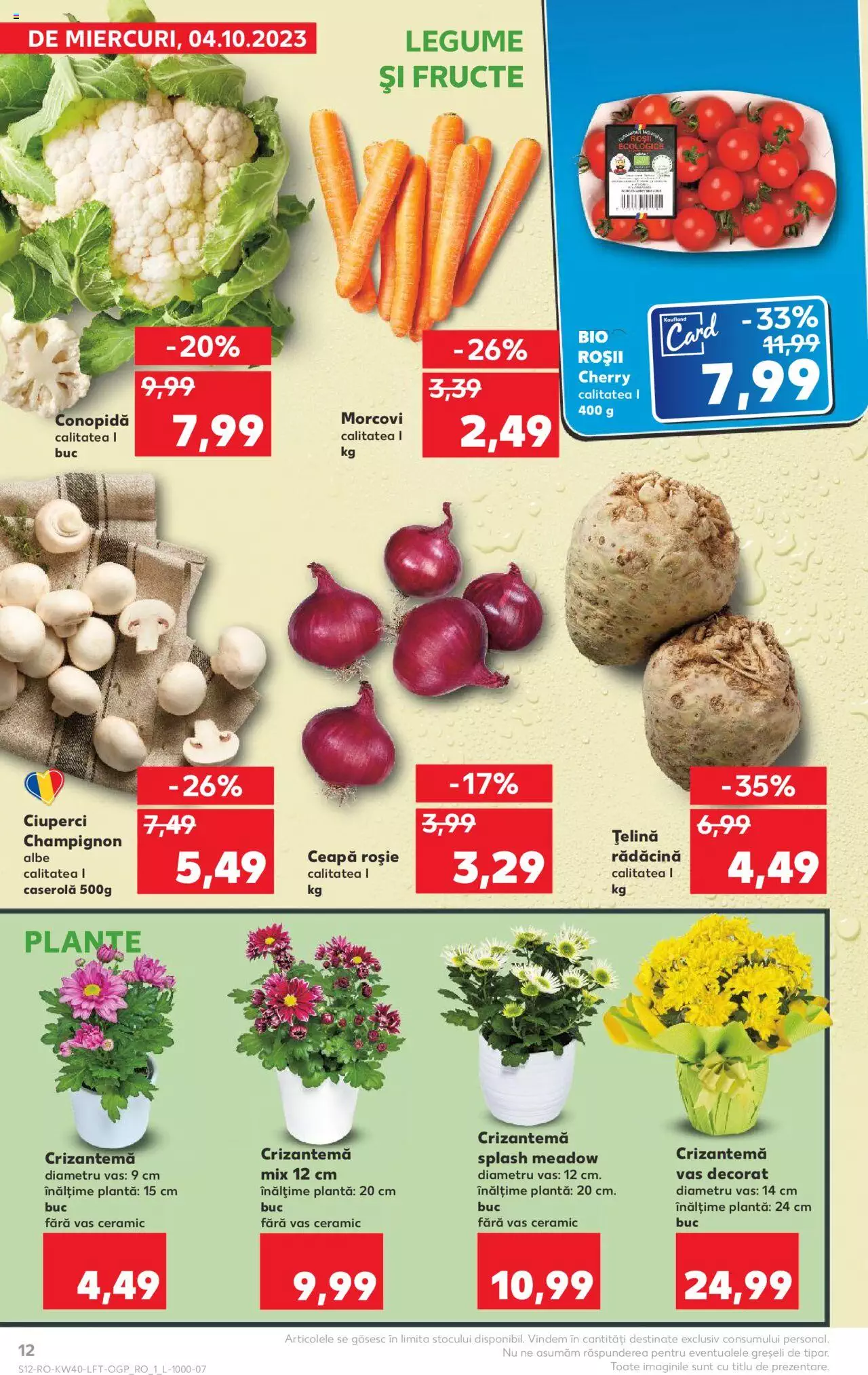 Catalog Kaufland 4 - 10 Octombrie 2023 | Pagina 12