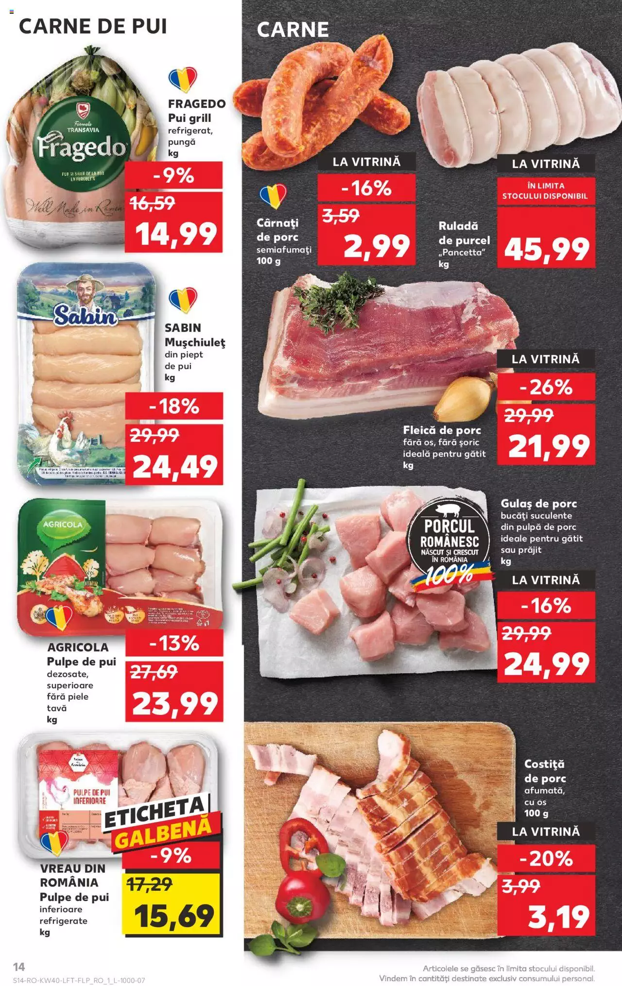 Catalog Kaufland 4 - 10 Octombrie 2023 | Pagina 14