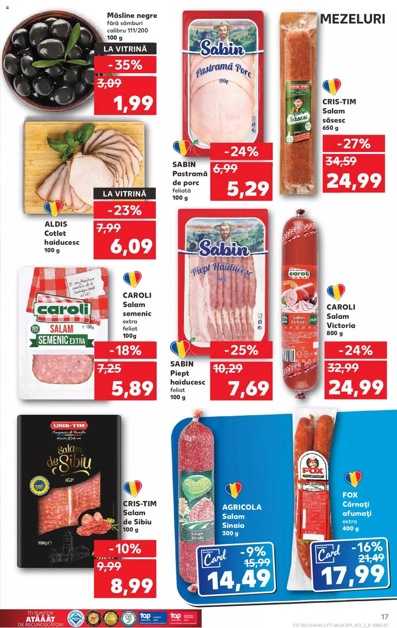 Catalog Kaufland 4 - 10 Octombrie 2023 | Pagina 17
