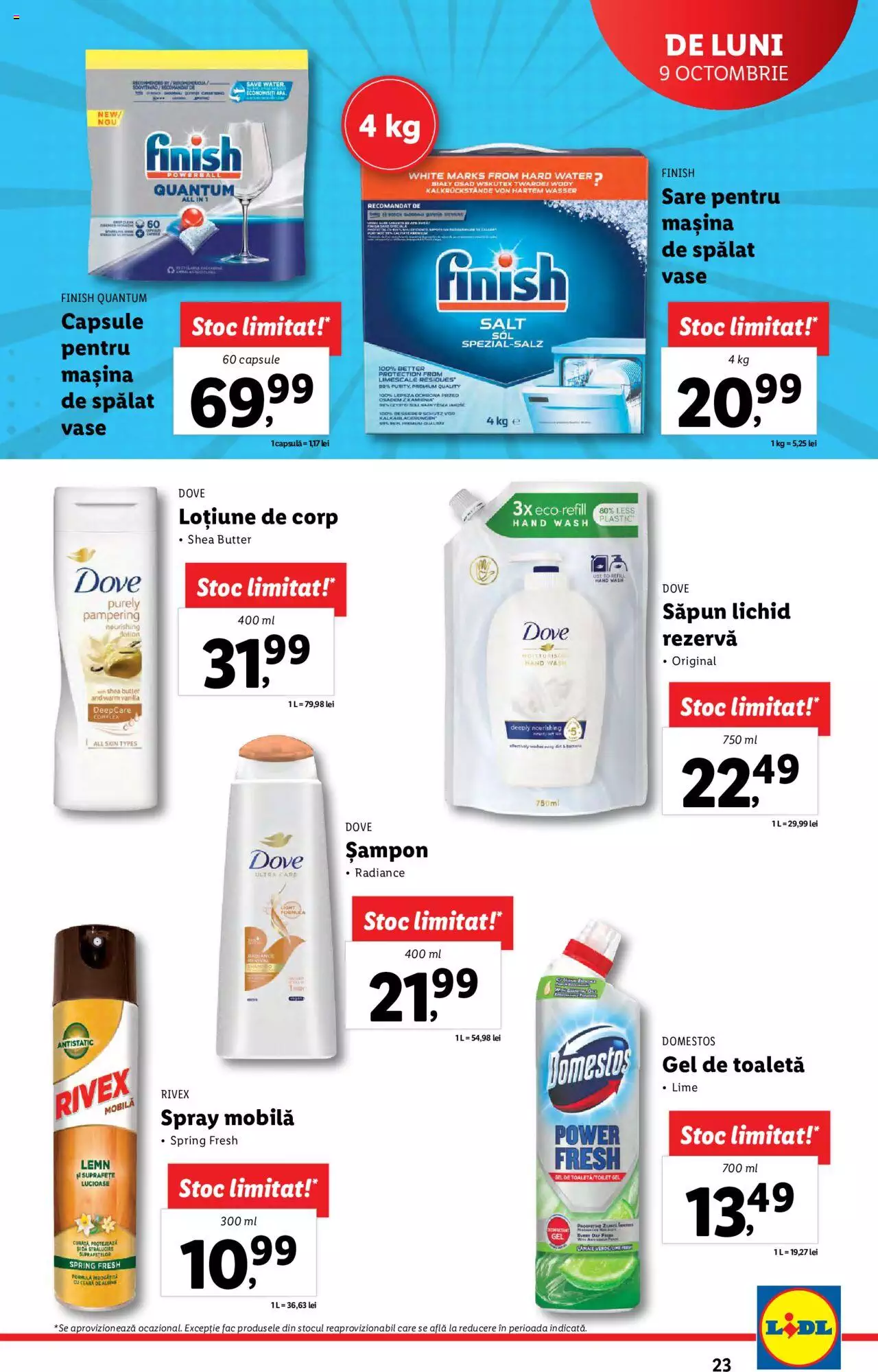Catalog LIDL 9 - 15 Octombrie 2023 | Pagina 23
