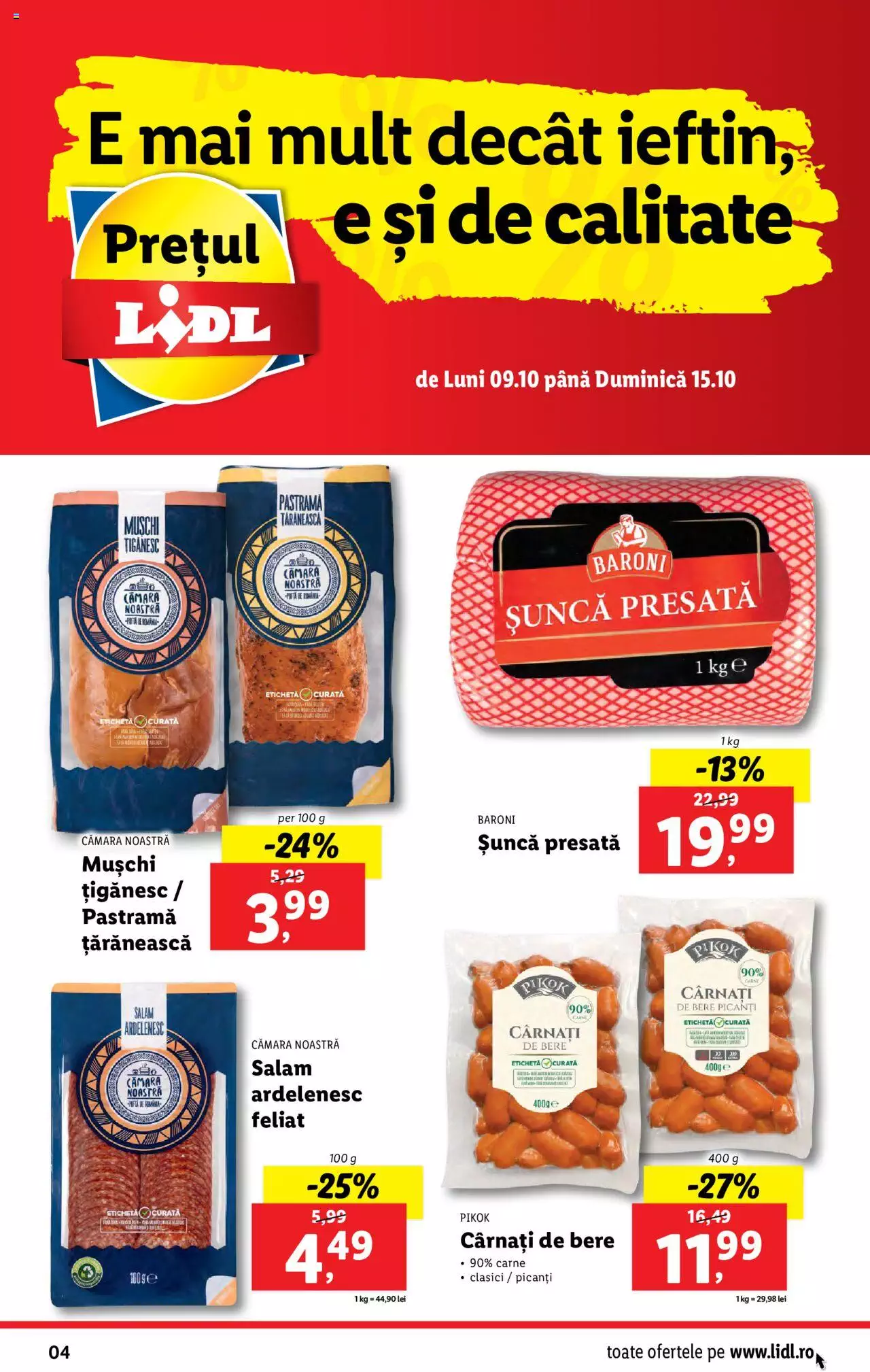 Catalog LIDL 9 - 15 Octombrie 2023 | Pagina 4