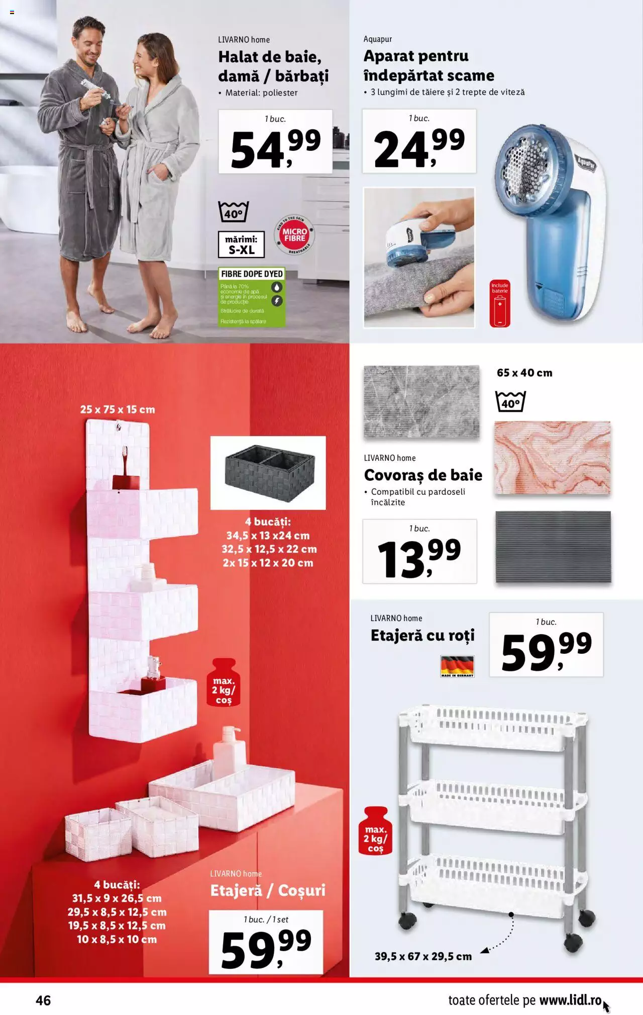 Catalog LIDL 9 - 15 Octombrie 2023 | Pagina 46