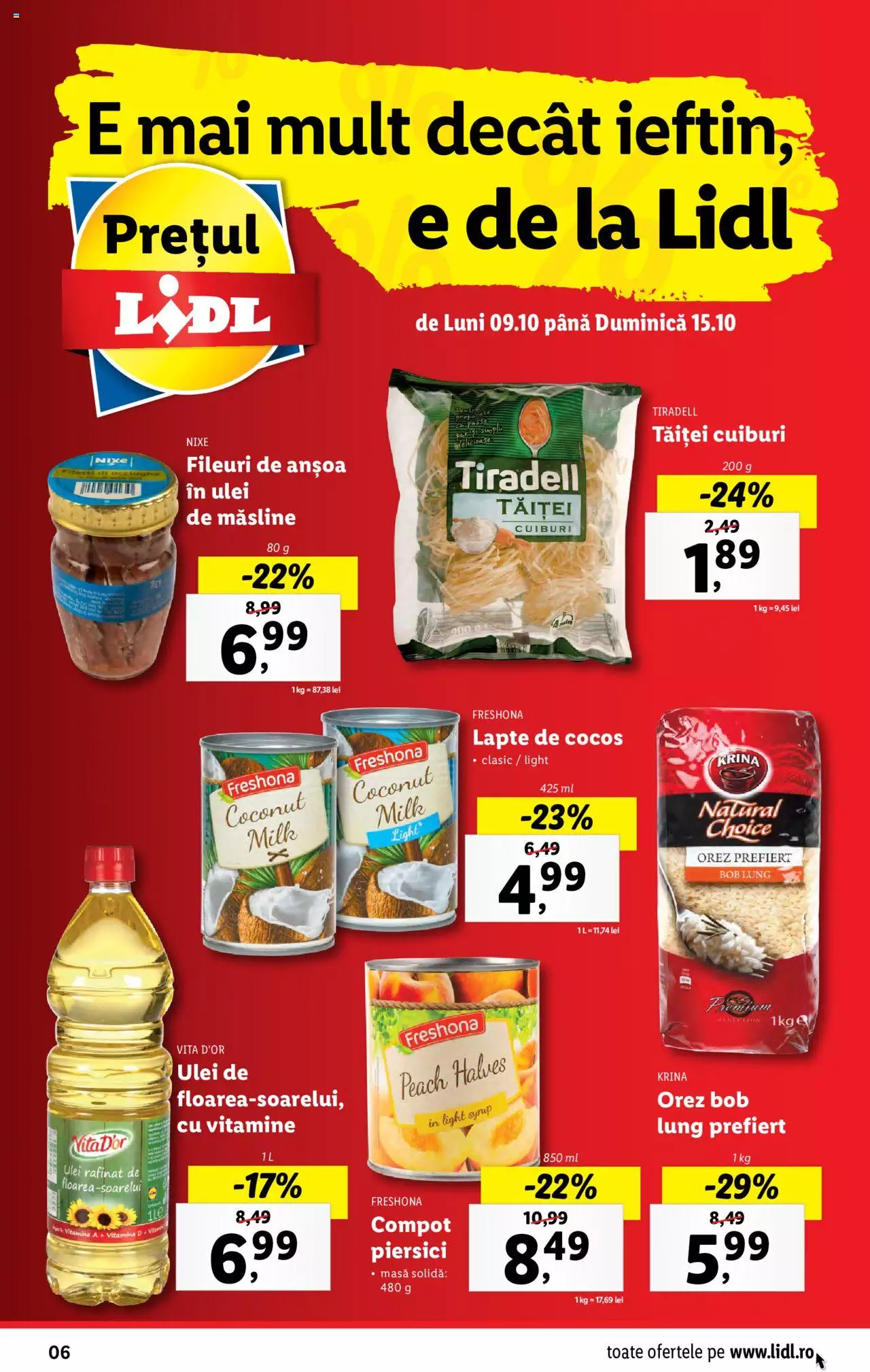 Catalog LIDL 9 - 15 Octombrie 2023 | Pagina 6