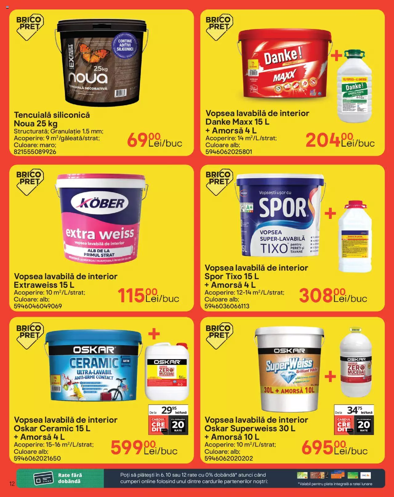 Catalog Brico Depot 12 Octombrie - 8 Noiembrie 2023 | Pagina 12