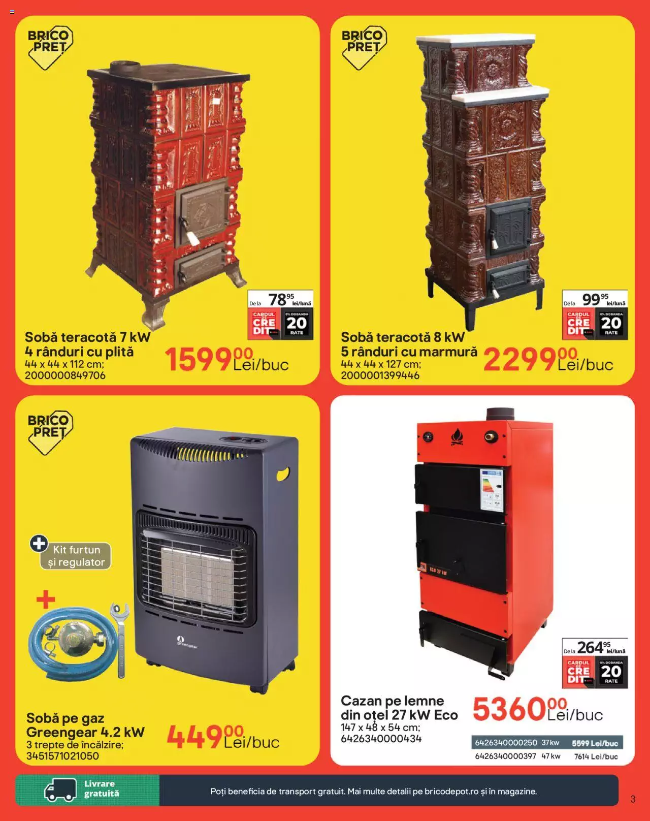 Catalog Brico Depot 12 Octombrie - 8 Noiembrie 2023 | Pagina 3