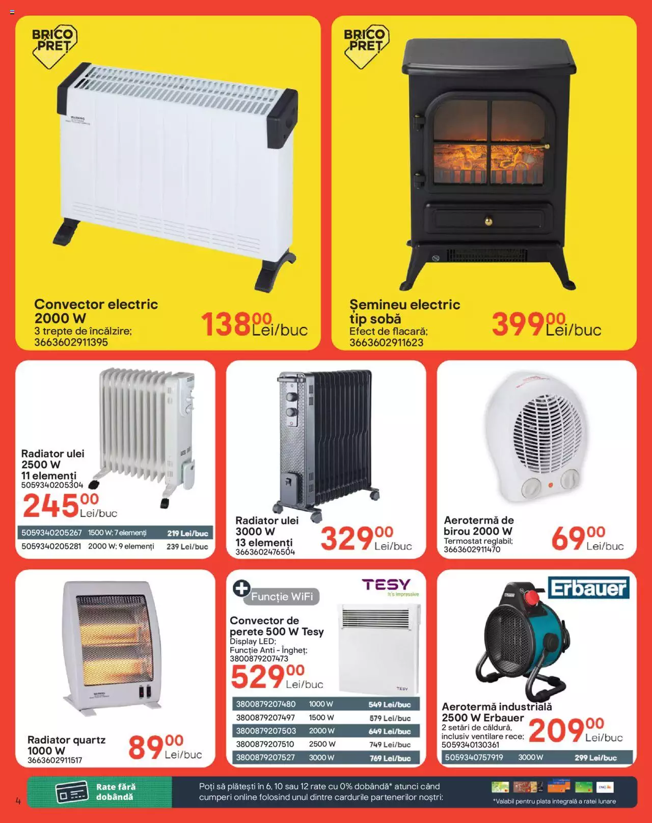 Catalog Brico Depot 12 Octombrie - 8 Noiembrie 2023 | Pagina 4