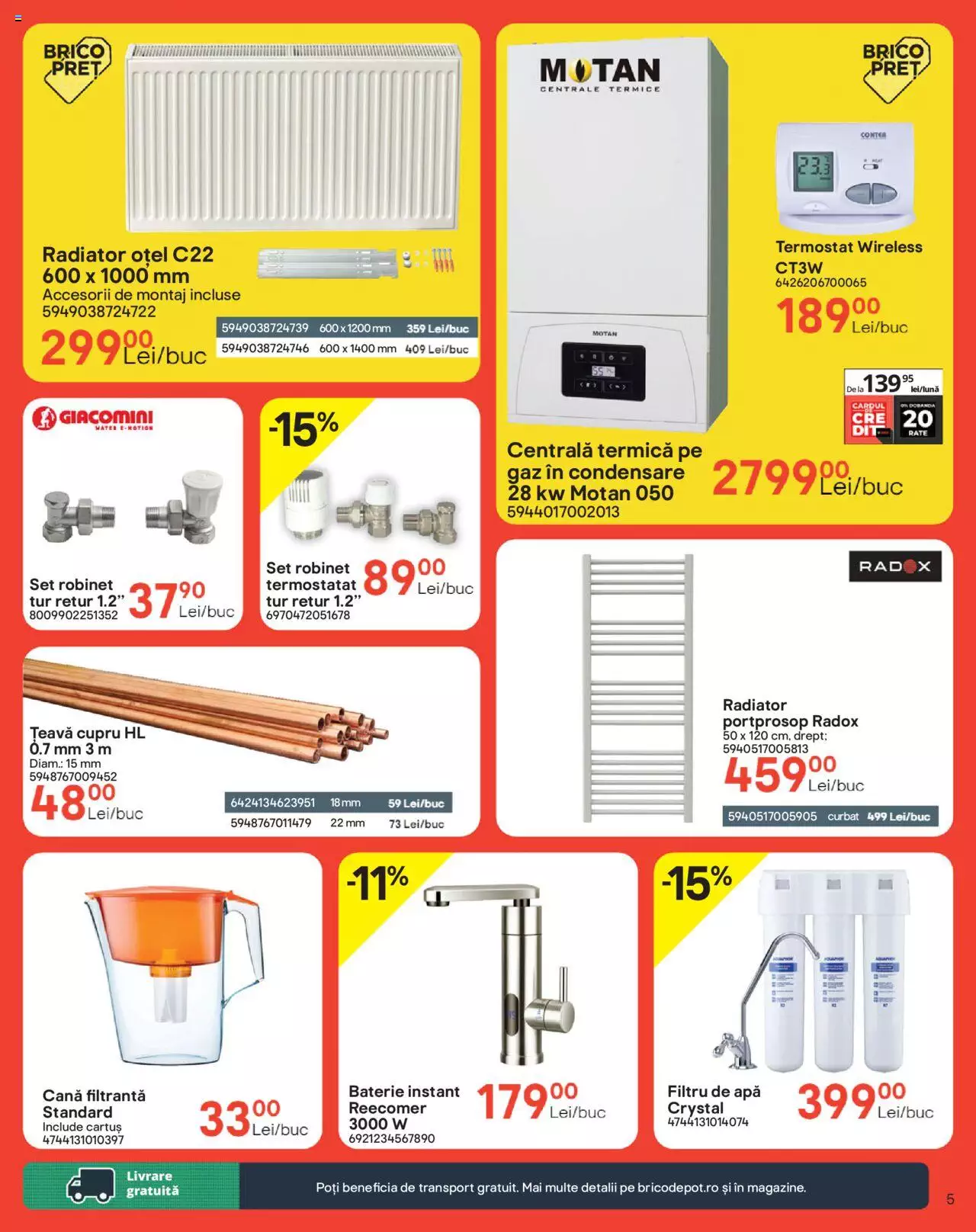 Catalog Brico Depot 12 Octombrie - 8 Noiembrie 2023 | Pagina 5