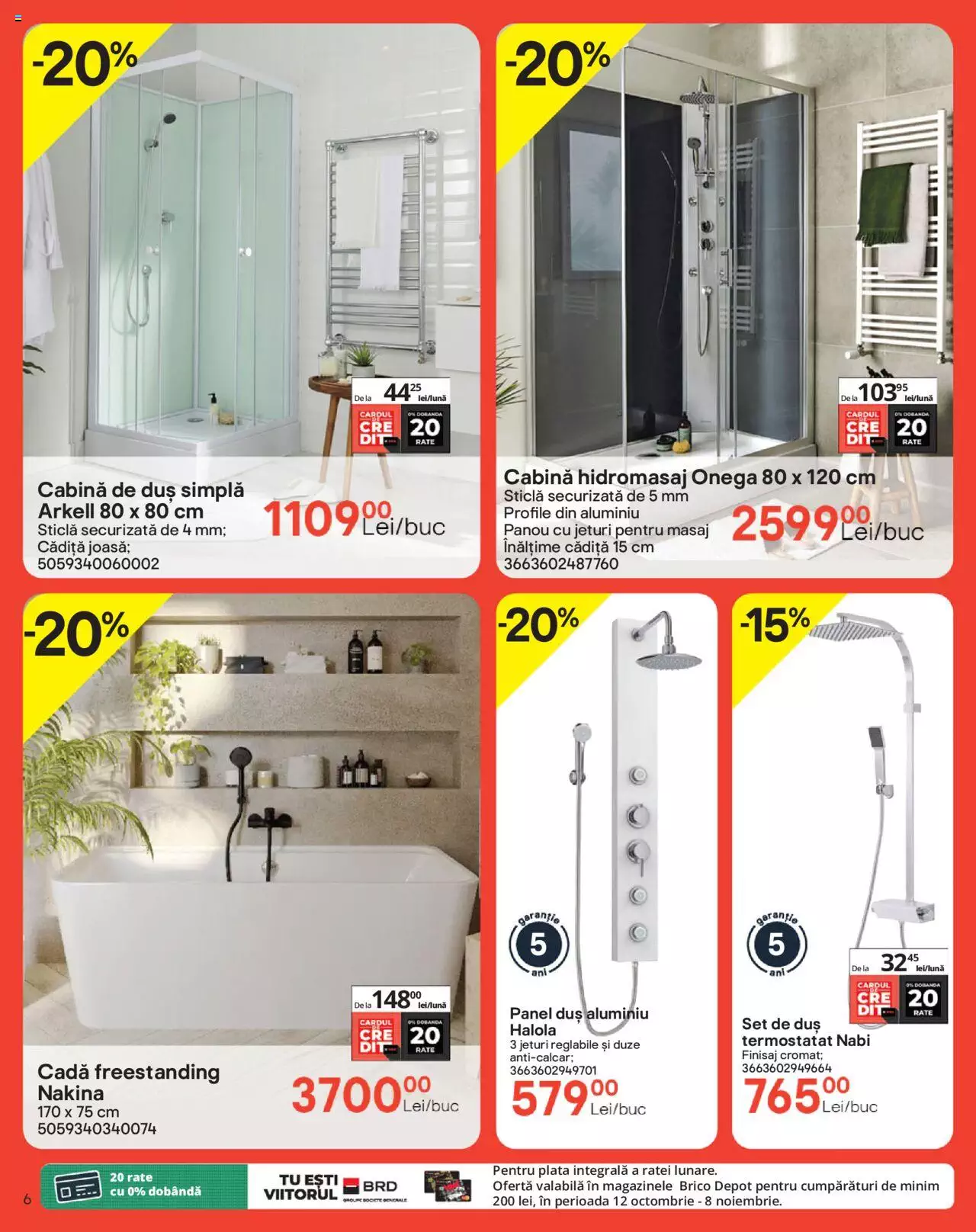 Catalog Brico Depot 12 Octombrie - 8 Noiembrie 2023 | Pagina 6