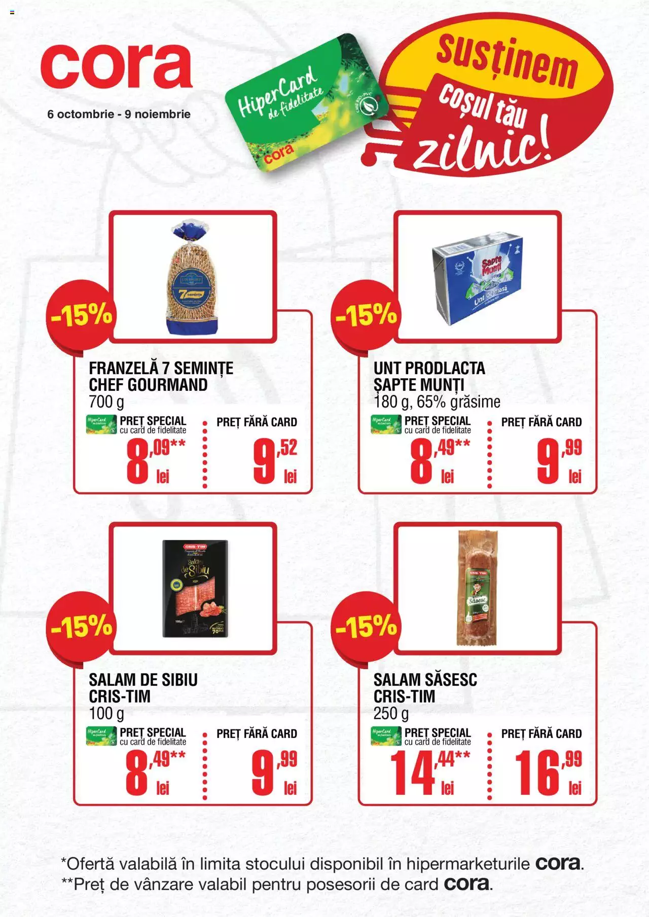 Catalog Cora 6 Octombrie - 9 Noiembrie 2023 | Pagina 1