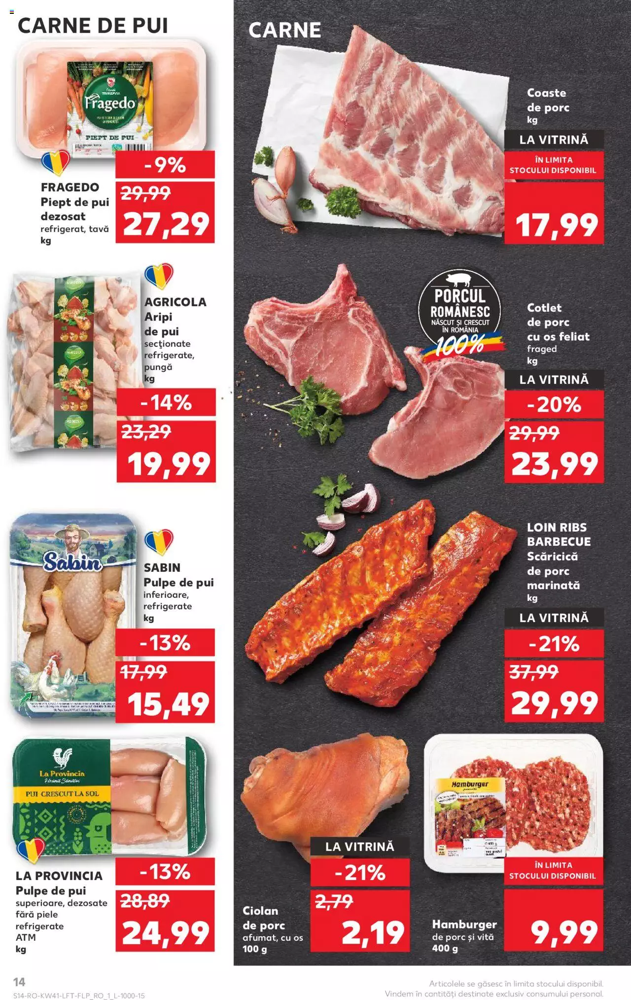 Catalog Kaufland 11 - 17 Octombrie 2023 | Pagina 14