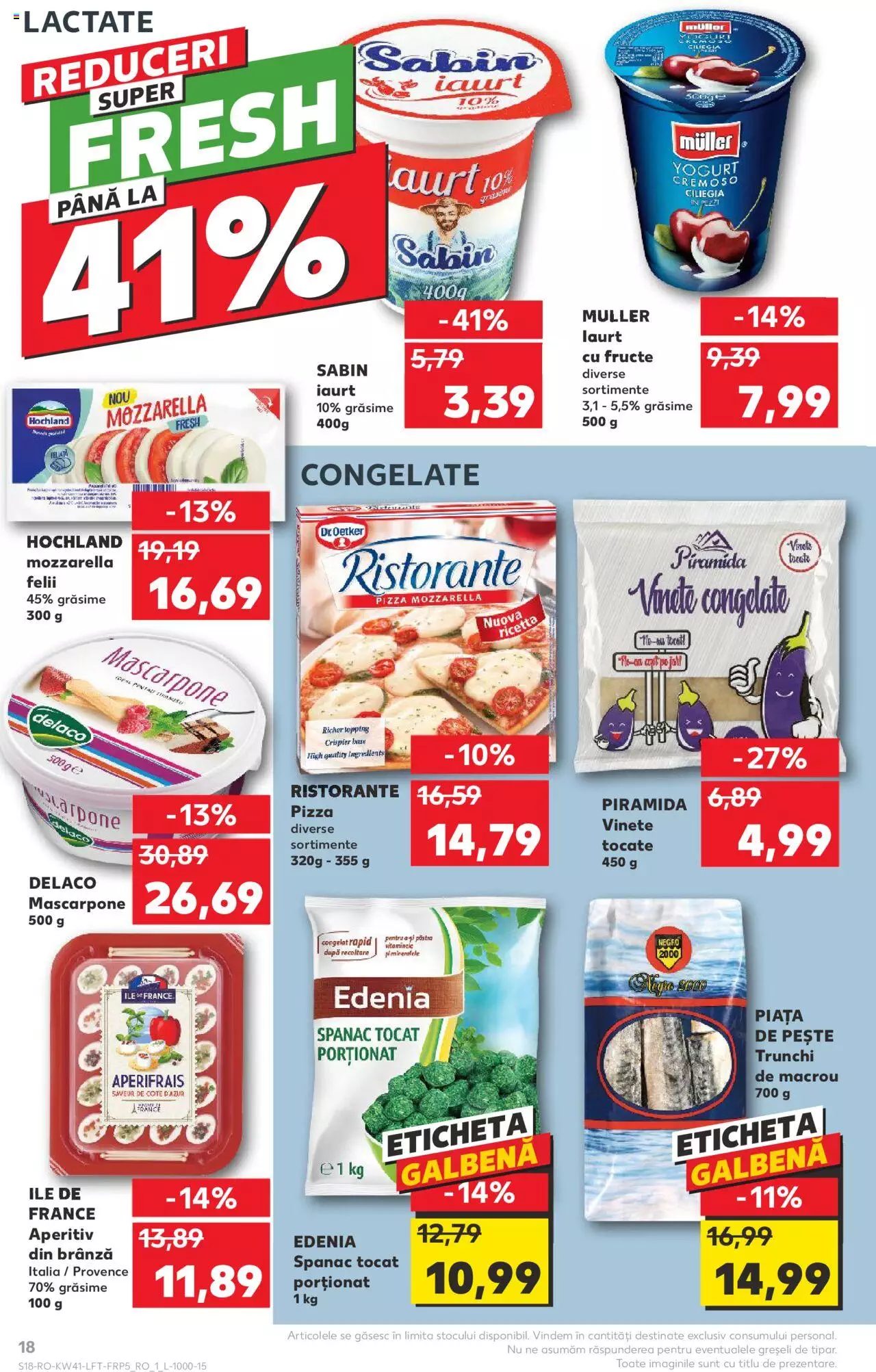 Catalog Kaufland 11 - 17 Octombrie 2023 | Pagina 18