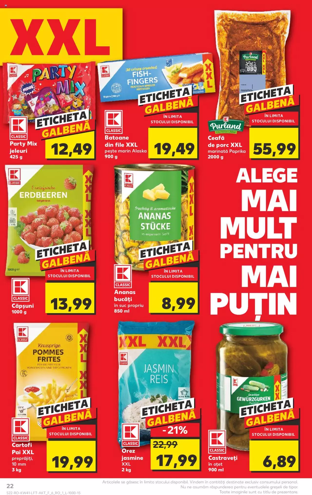 Catalog Kaufland 11 - 17 Octombrie 2023 | Pagina 22