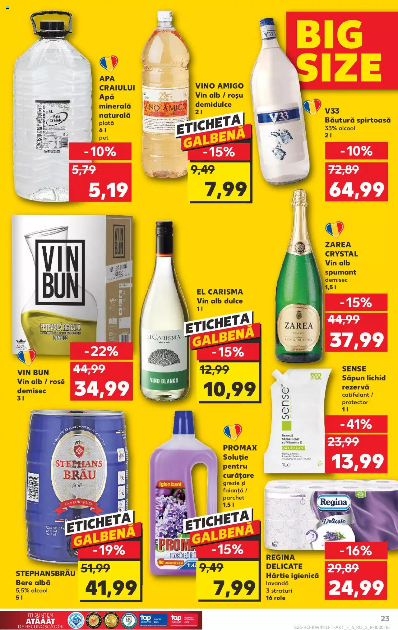 Catalog Kaufland 11 - 17 Octombrie 2023 | Pagina 23