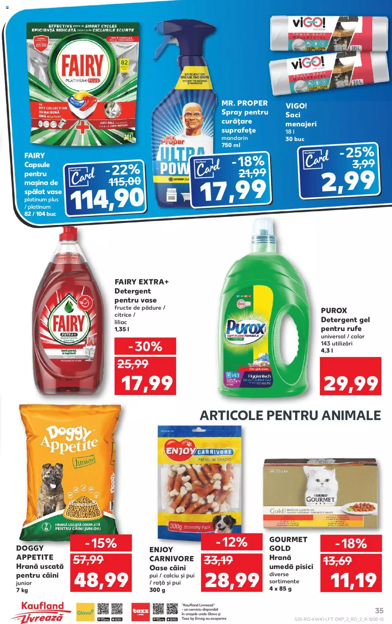 Catalog Kaufland 11 - 17 Octombrie 2023 | Pagina 35