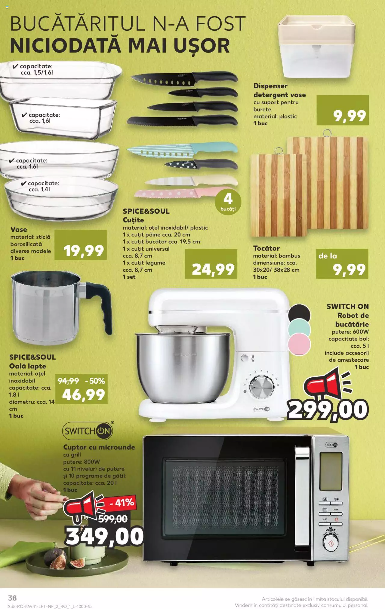 Catalog Kaufland 11 - 17 Octombrie 2023 | Pagina 38