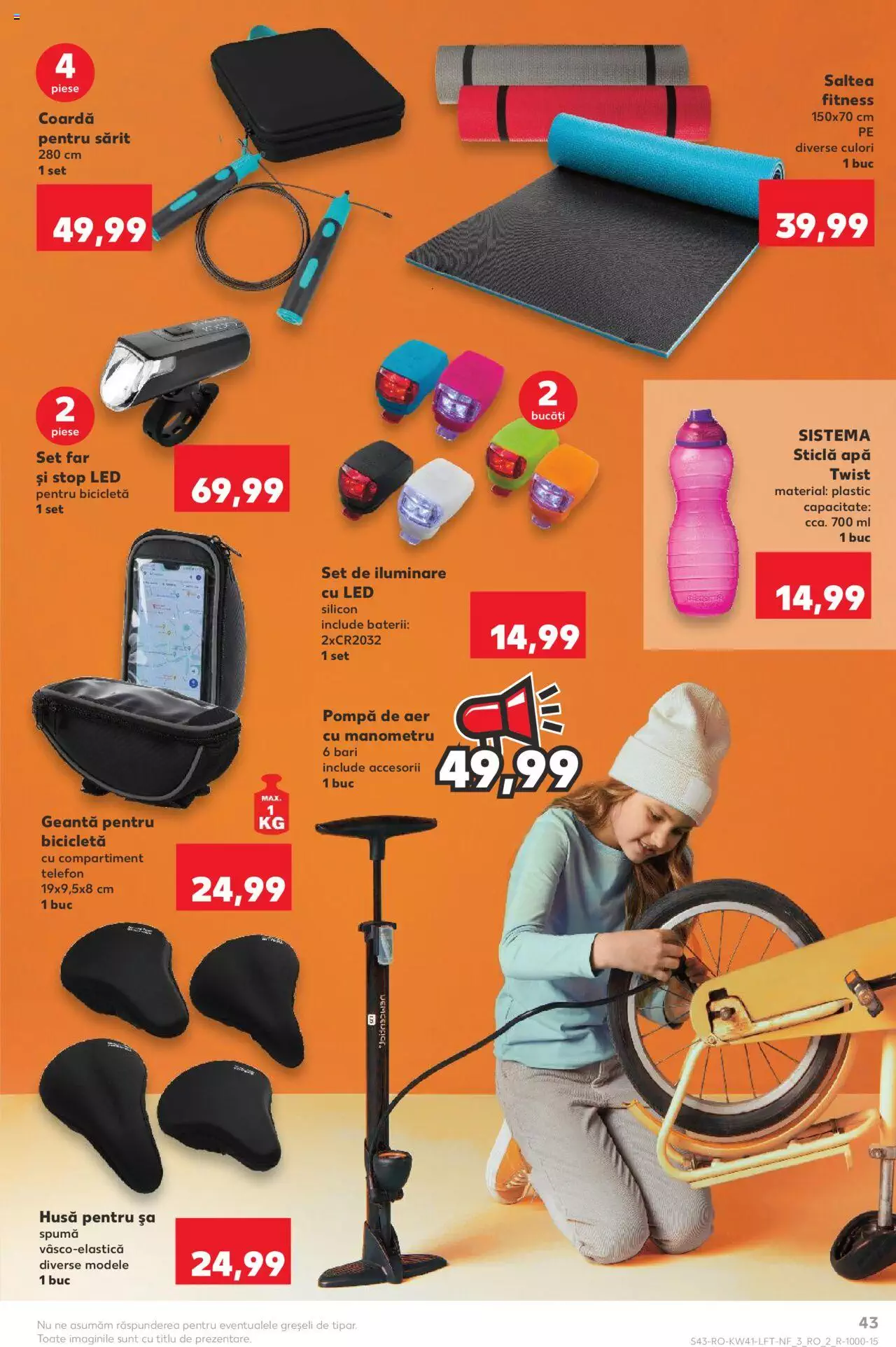 Catalog Kaufland 11 - 17 Octombrie 2023 | Pagina 43