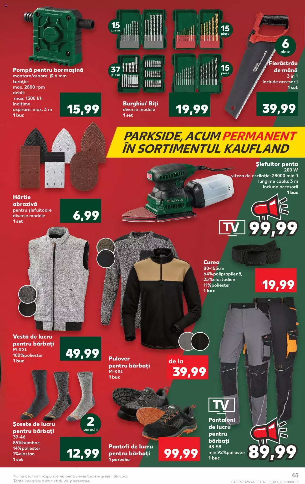 Catalog Kaufland 11 - 17 Octombrie 2023 | Pagina 45