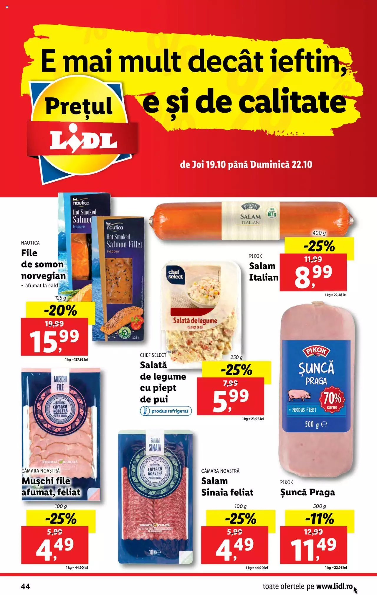 Catalog LIDL 16 - 22 Octombrie 2023 | Pagina 44