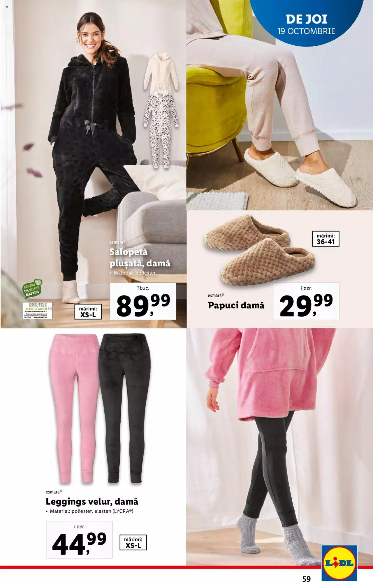 Catalog LIDL 16 - 22 Octombrie 2023 | Pagina 59