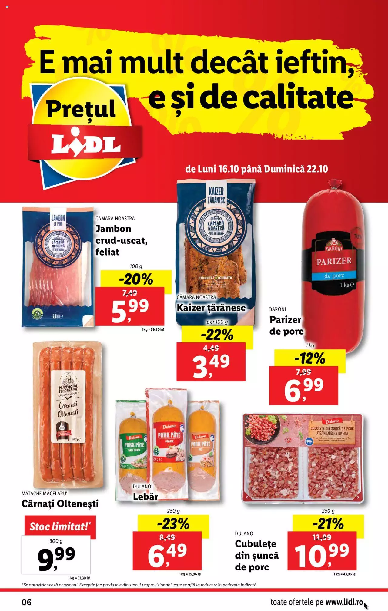 Catalog LIDL 16 - 22 Octombrie 2023 | Pagina 6