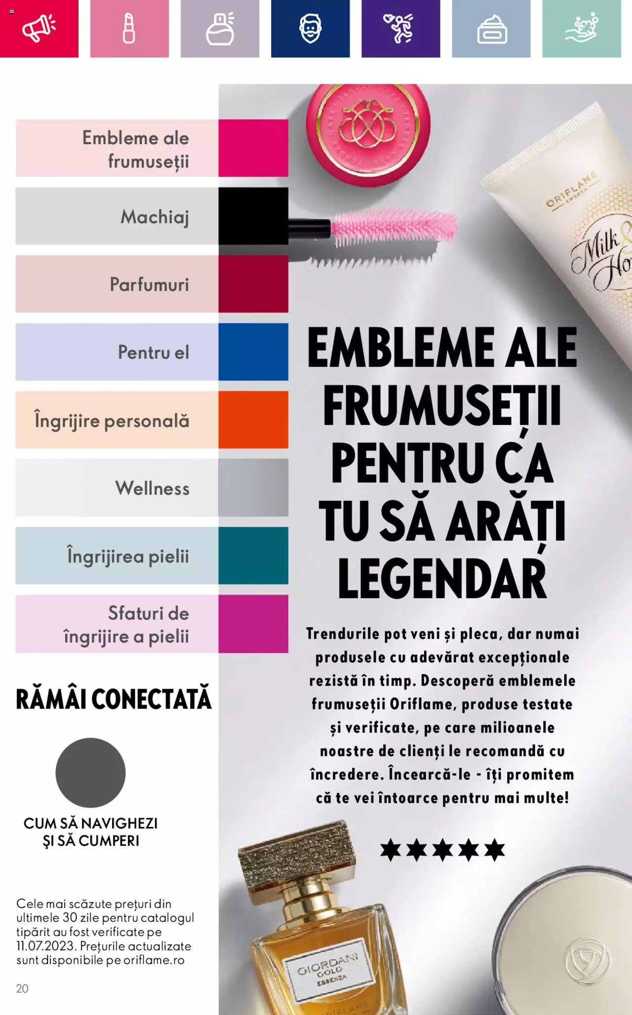 Catalog Oriflame 11 - 30 Octombrie 2023 | Pagina 20