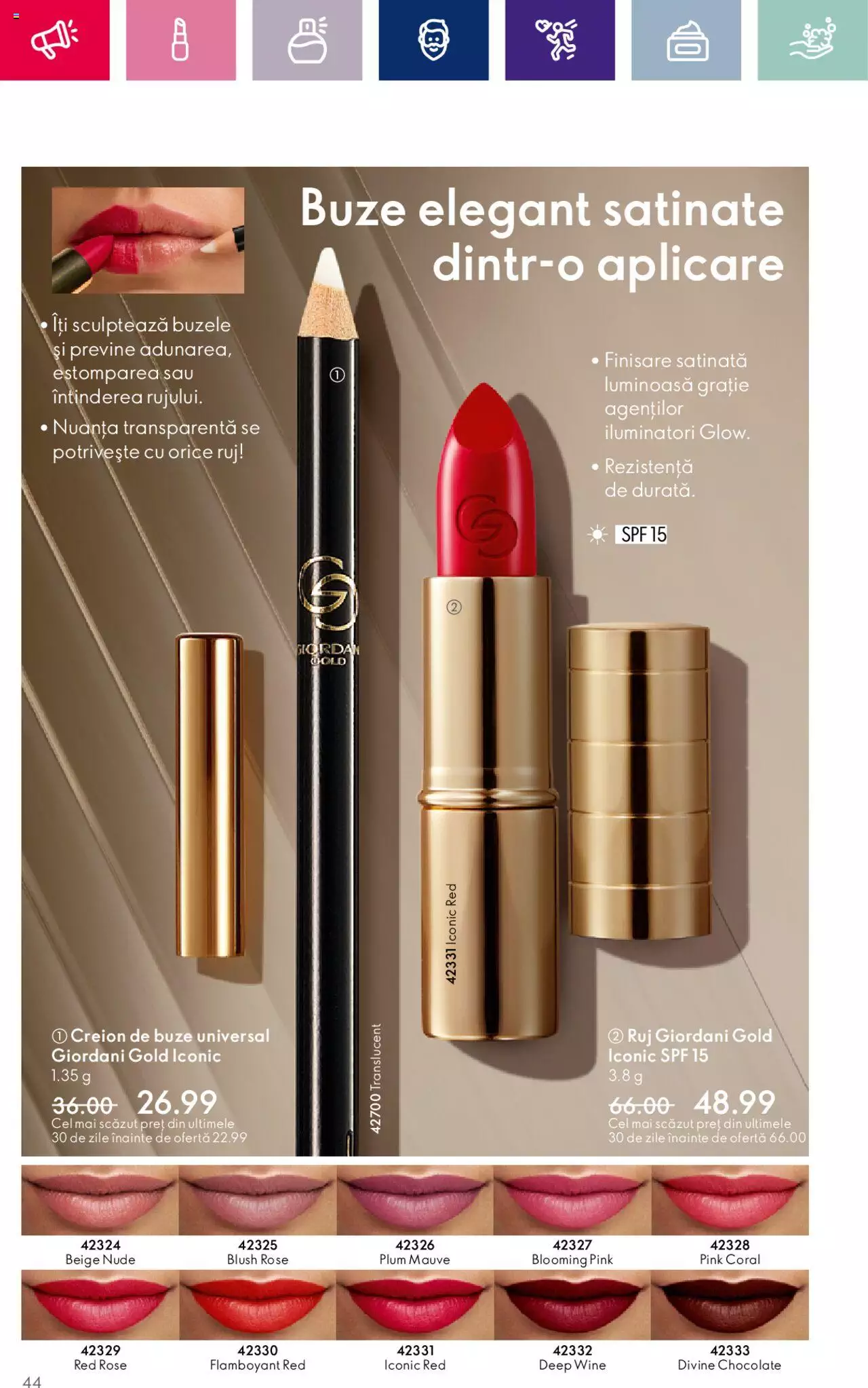 Catalog Oriflame 11 - 30 Octombrie 2023 | Pagina 44