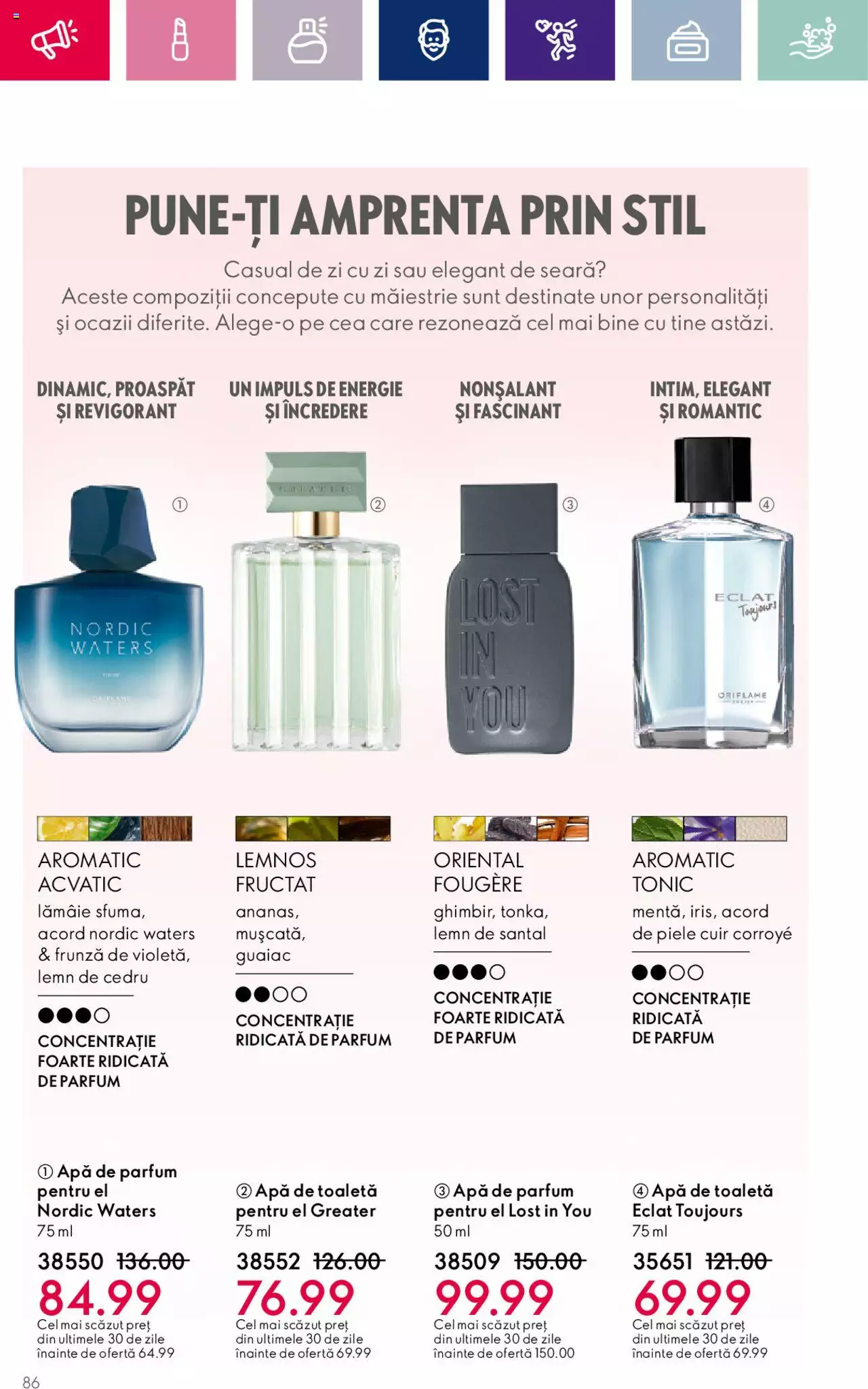 Catalog Oriflame 11 - 30 Octombrie 2023 | Pagina 86