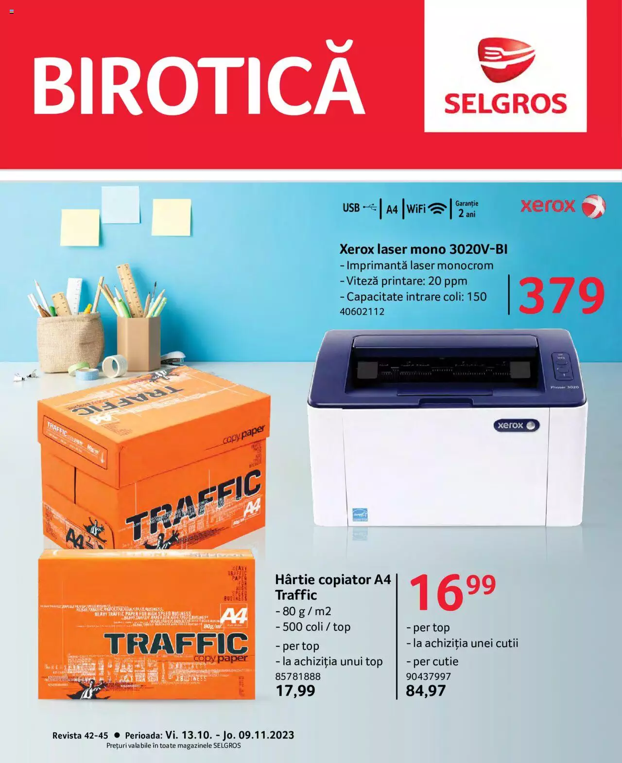 Catalog Selgros 13 Octombrie - 9 Noiembrie 2023 | Pagina 1