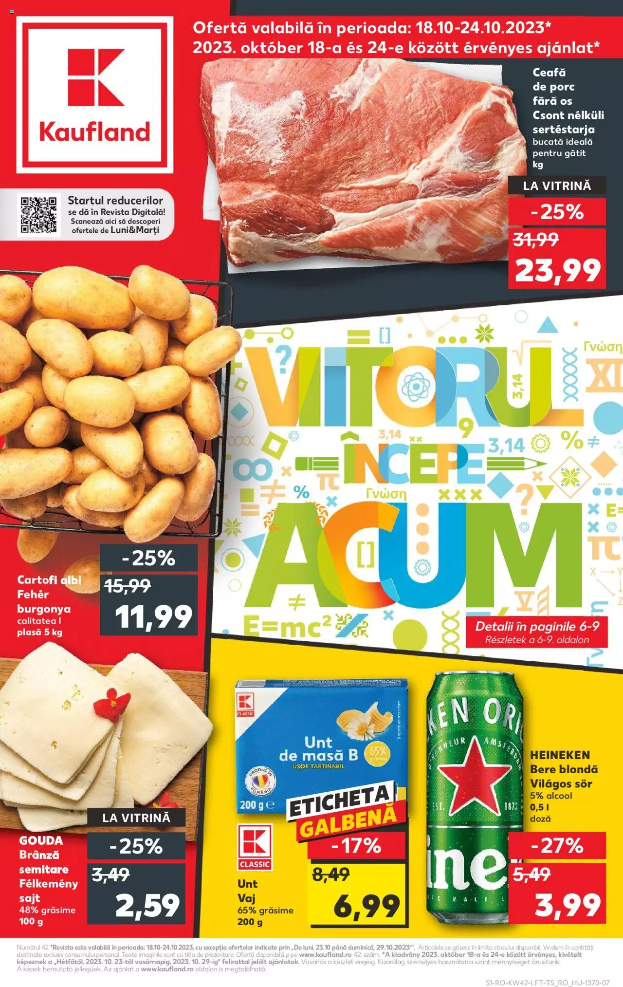 Catalog Kaufland 18 - 24 Octombrie 2023 | Pagina 1