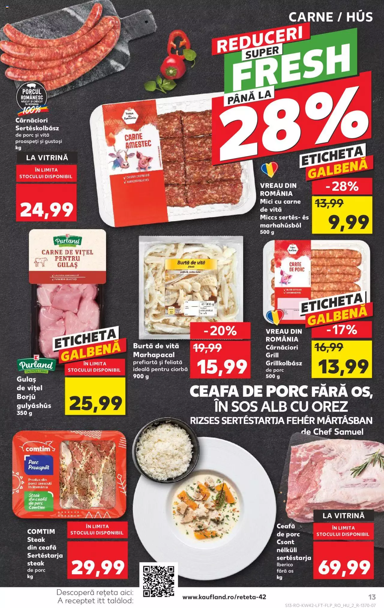 Catalog Kaufland 18 - 24 Octombrie 2023 | Pagina 13
