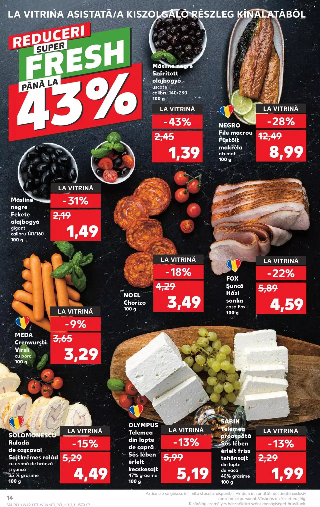 Catalog Kaufland 18 - 24 Octombrie 2023 | Pagina 14
