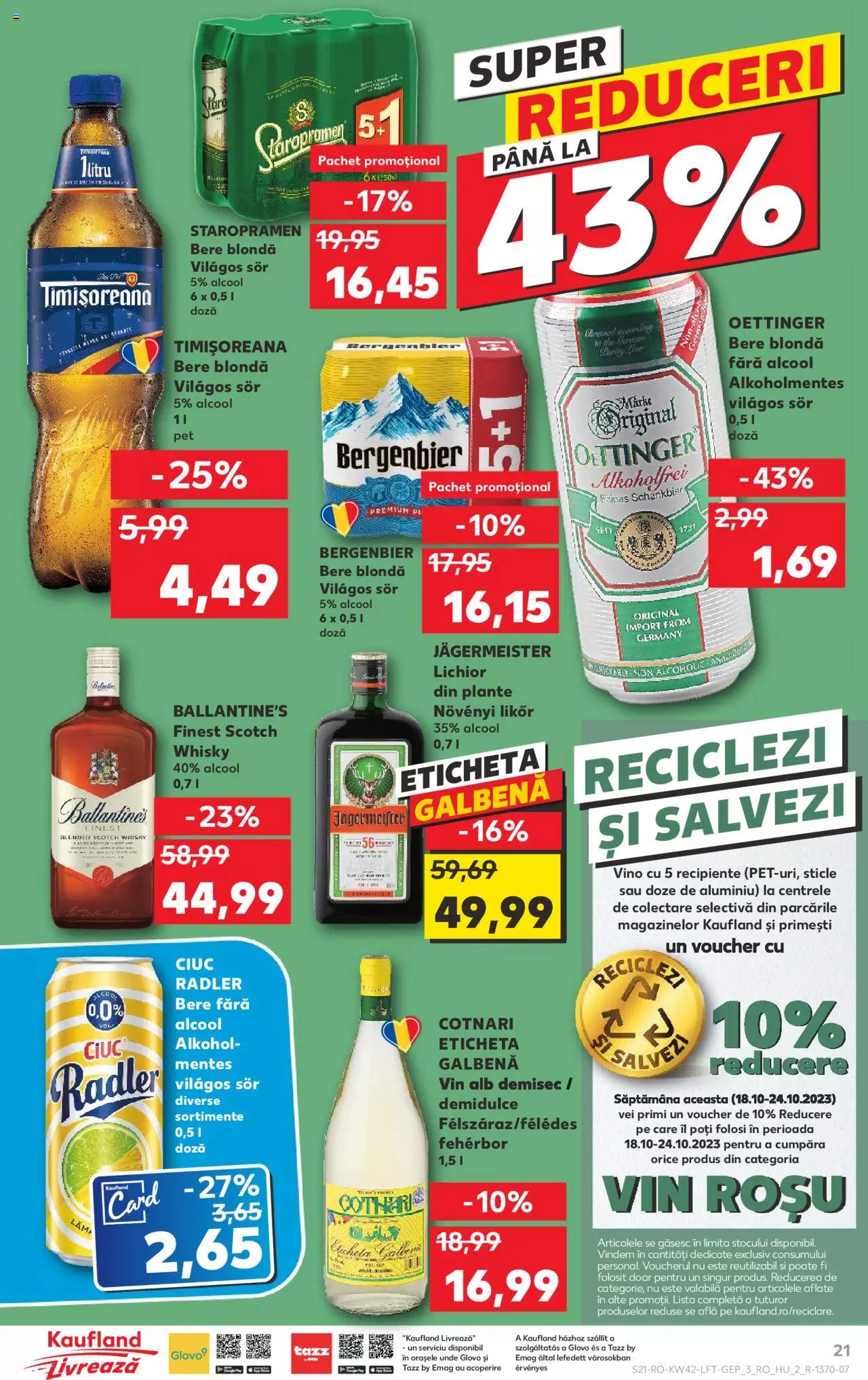 Catalog Kaufland 18 - 24 Octombrie 2023 | Pagina 21