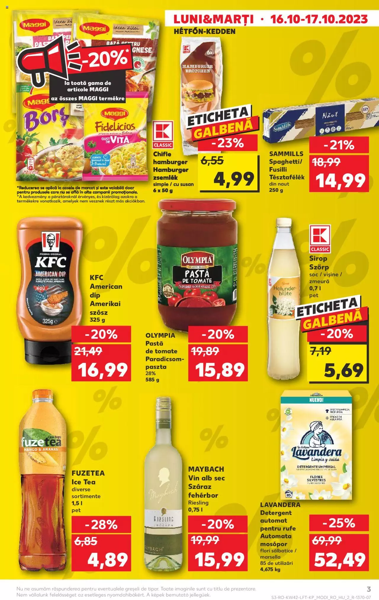 Catalog Kaufland 18 - 24 Octombrie 2023 | Pagina 3