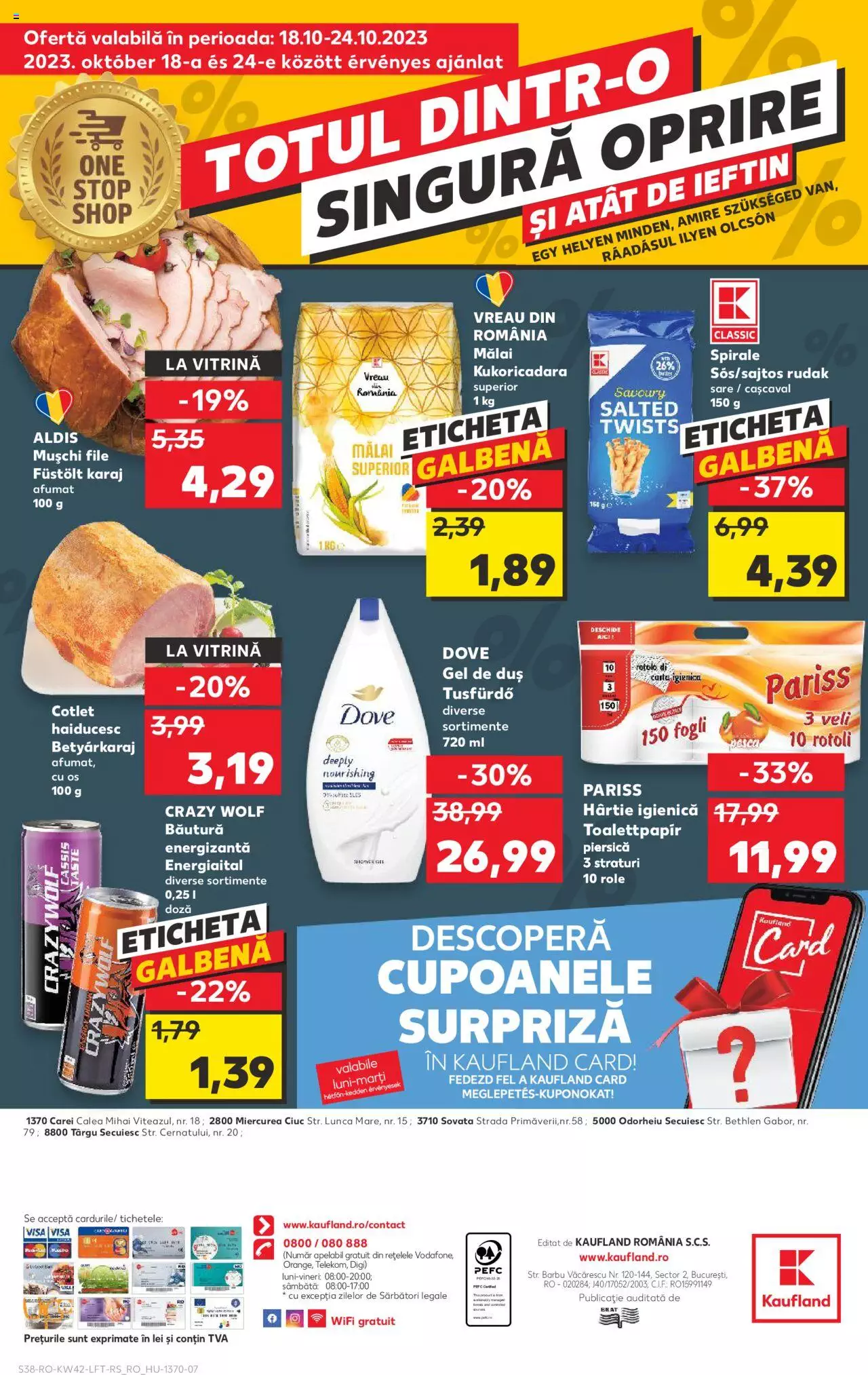 Catalog Kaufland 18 - 24 Octombrie 2023 | Pagina 38