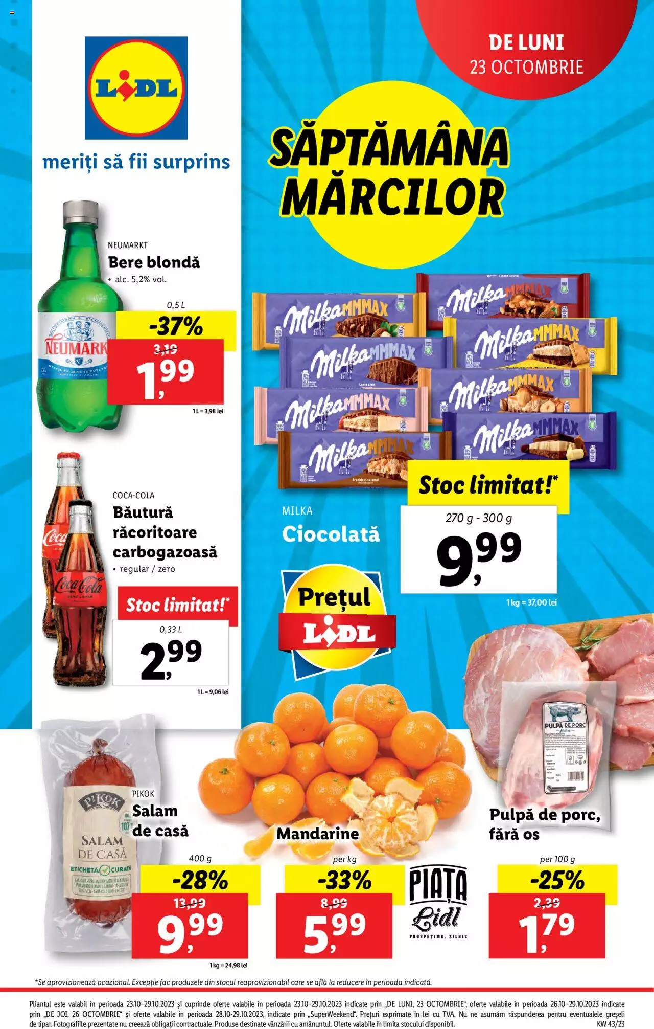 Catalog LIDL 23 - 29 Octombrie 2023 | Pagina 1