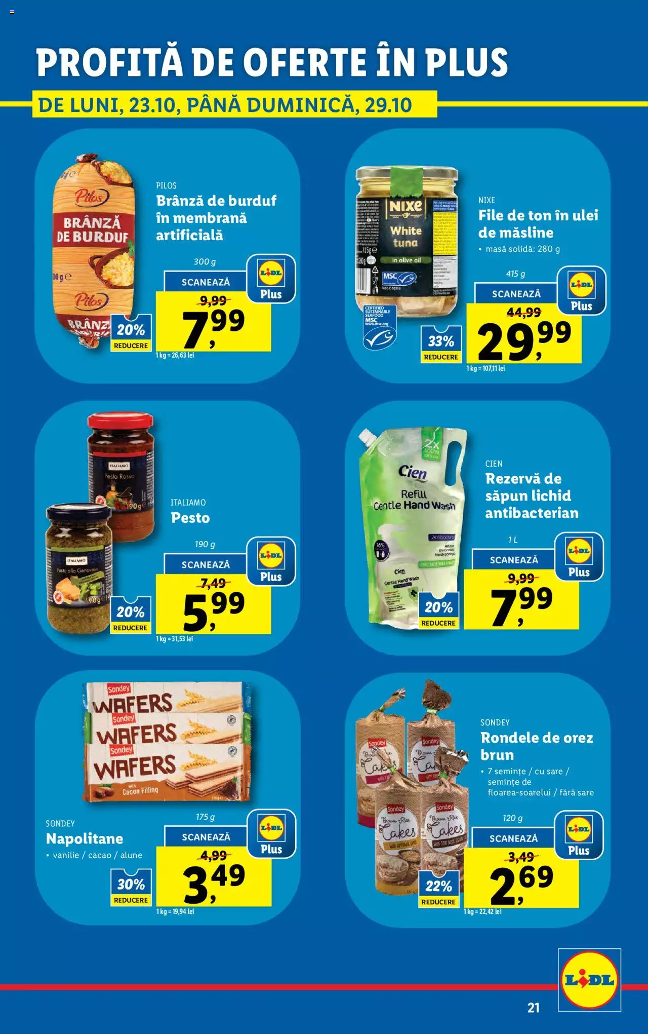 Catalog LIDL 23 - 29 Octombrie 2023 | Pagina 21