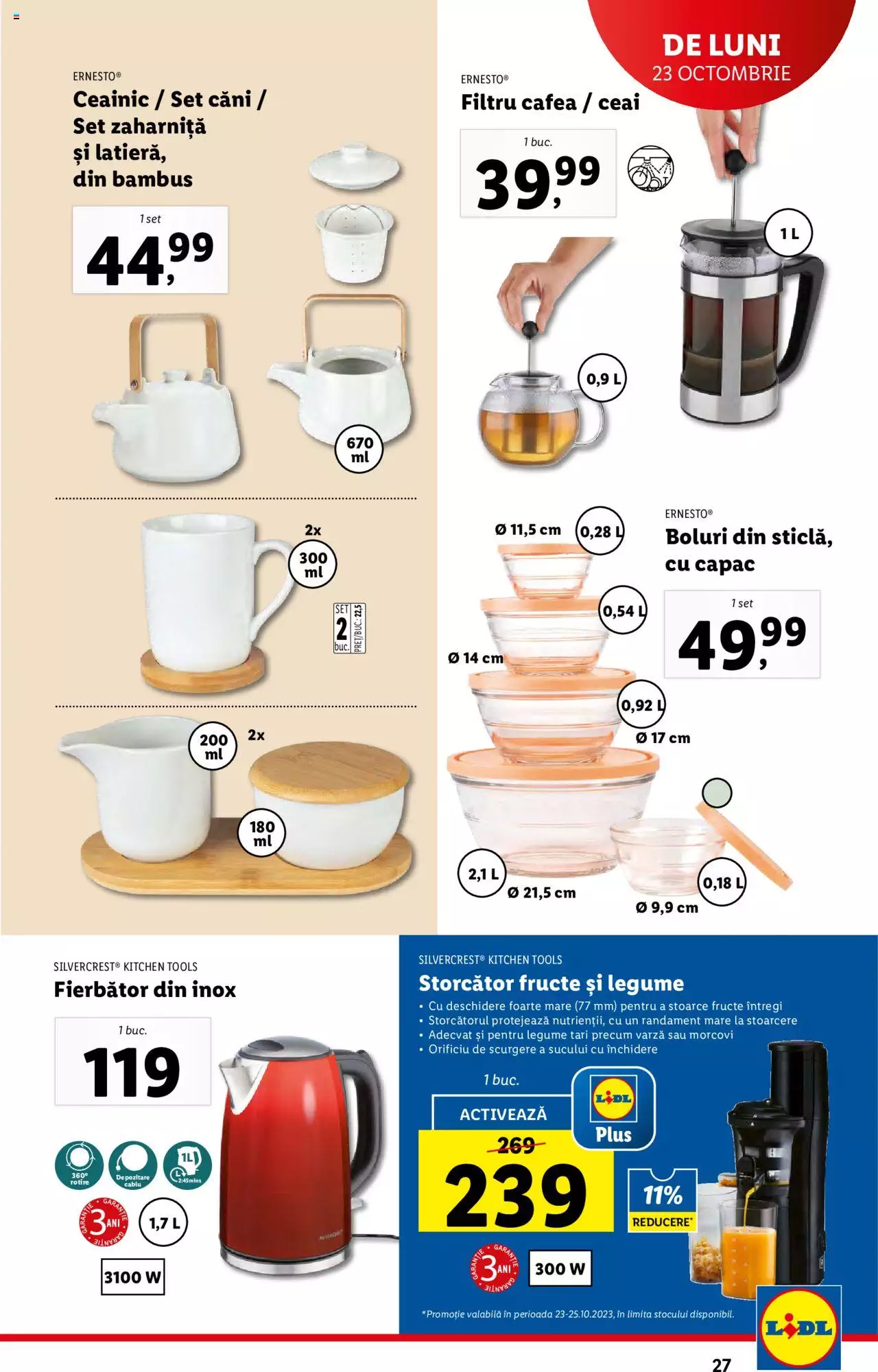 Catalog LIDL 23 - 29 Octombrie 2023 | Pagina 27