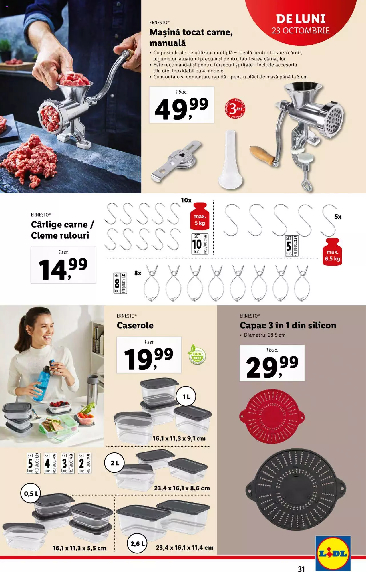 Catalog LIDL 23 - 29 Octombrie 2023 | Pagina 31