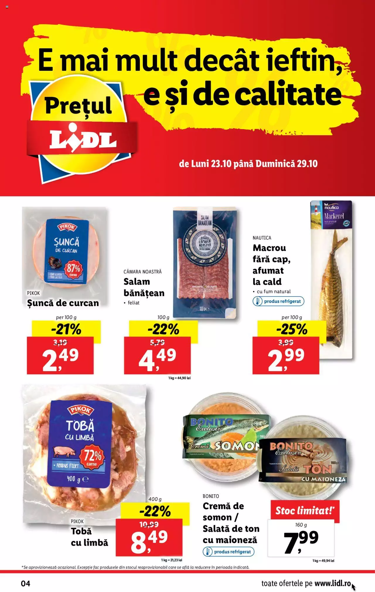 Catalog LIDL 23 - 29 Octombrie 2023 | Pagina 4