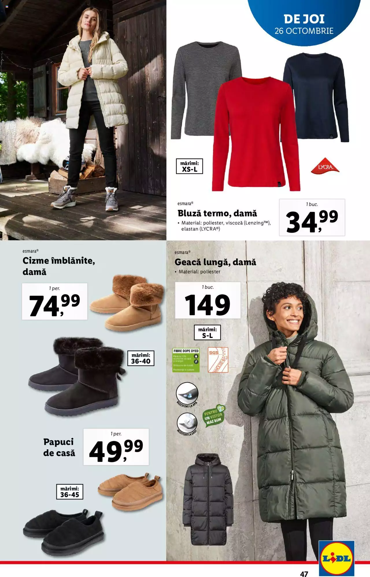 Catalog LIDL 23 - 29 Octombrie 2023 | Pagina 47